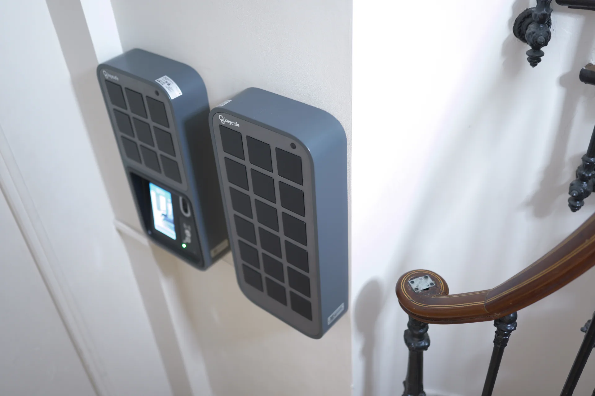 Keycafe automated key exchange SmartBoxes installed at JHMH Quartier Libre luxury apart-hotel.