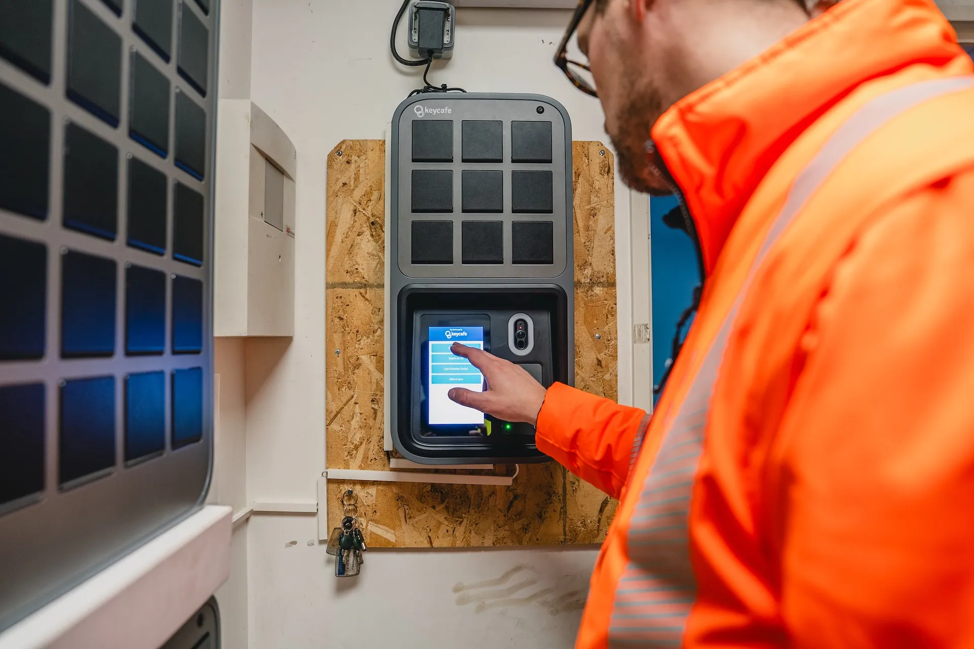 Transport PECH general manager using the keycafe Smartbox MS5