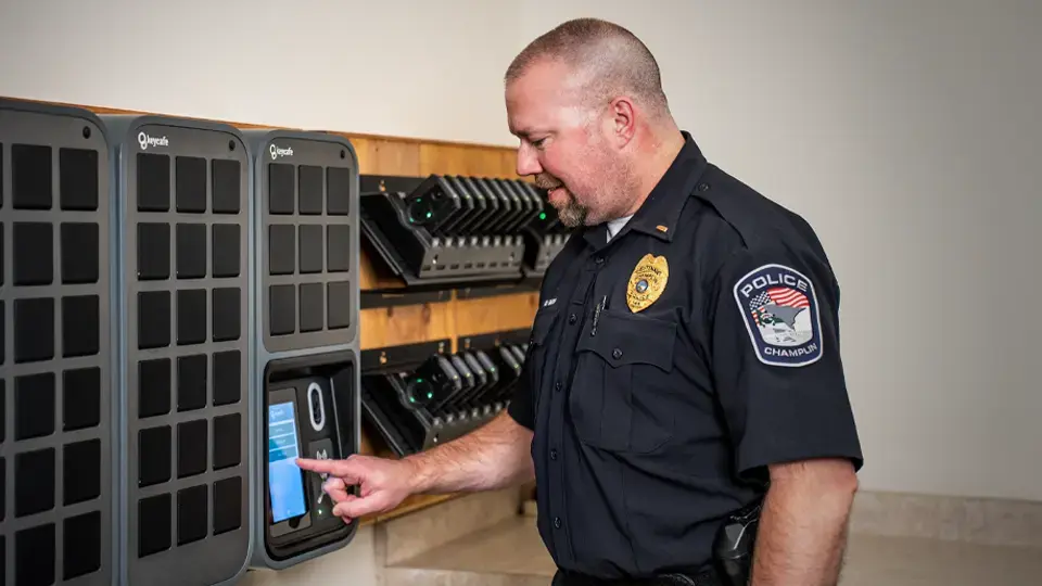 Police using Keycafe SmartBox