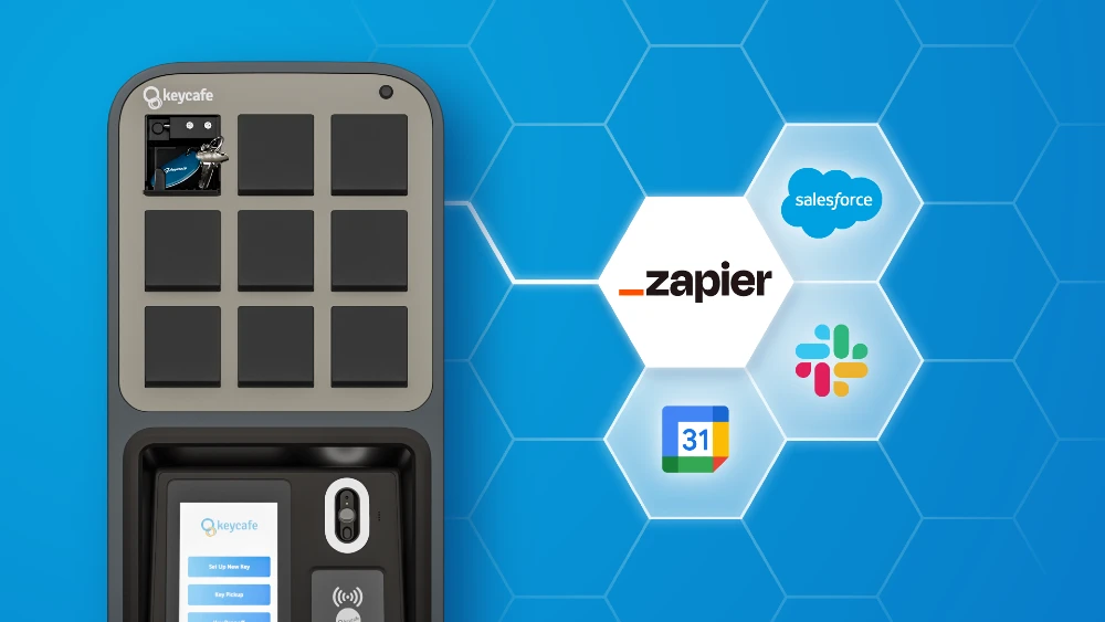 Verbinden Sie Keycafe mit Tausenden von Apps mit Zapier