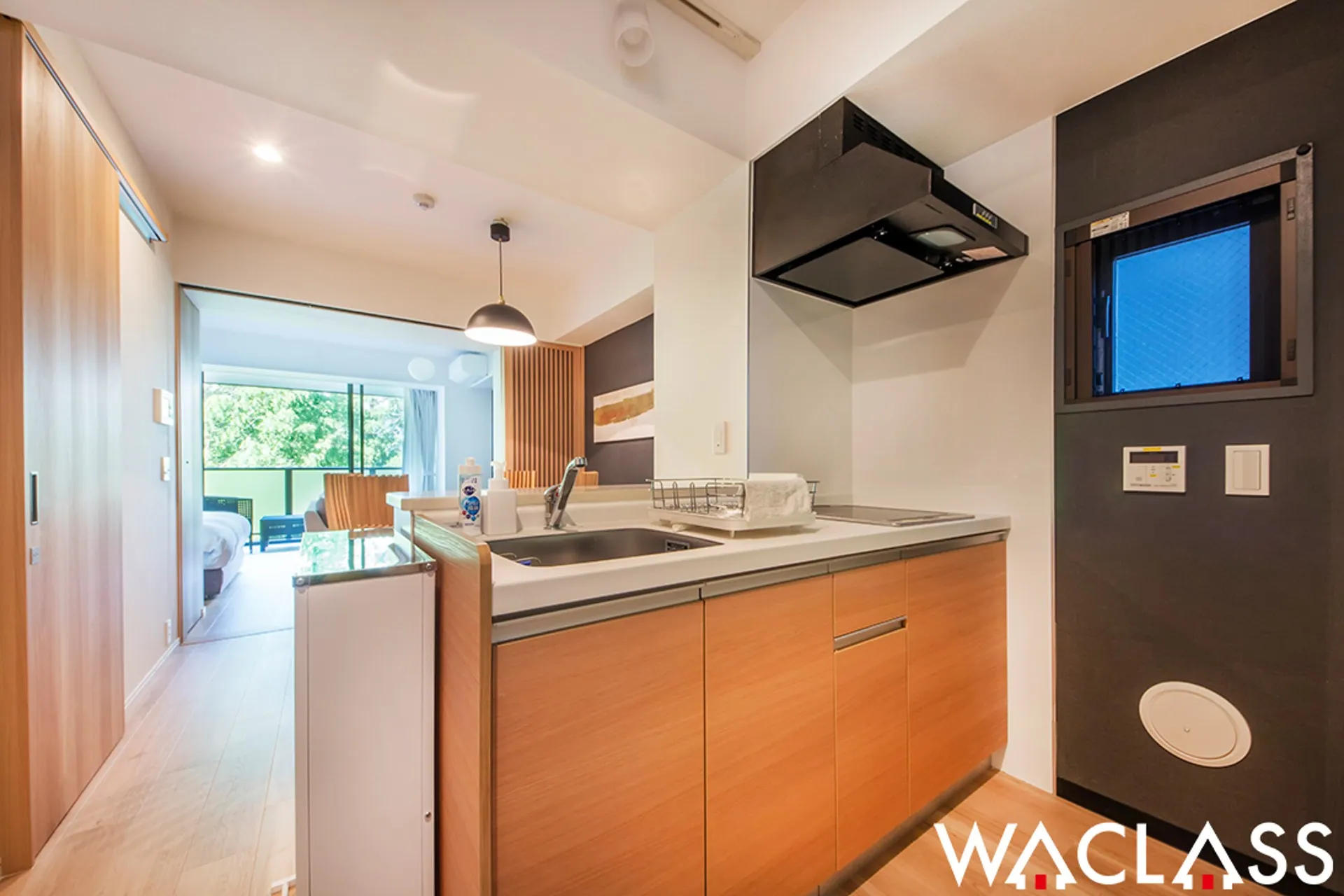 Kitchen of a WACLASS room