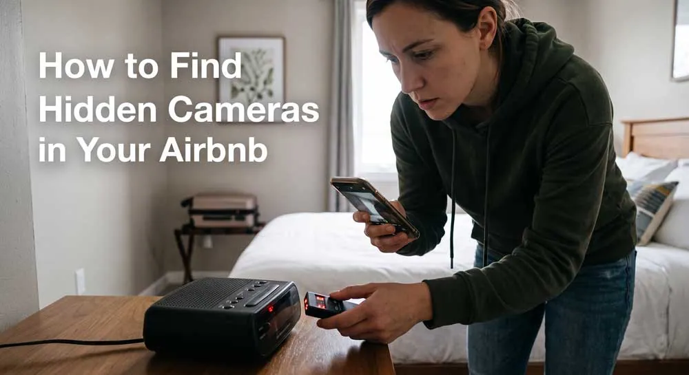 How to Find Hidden Cameras in Your Airbnb