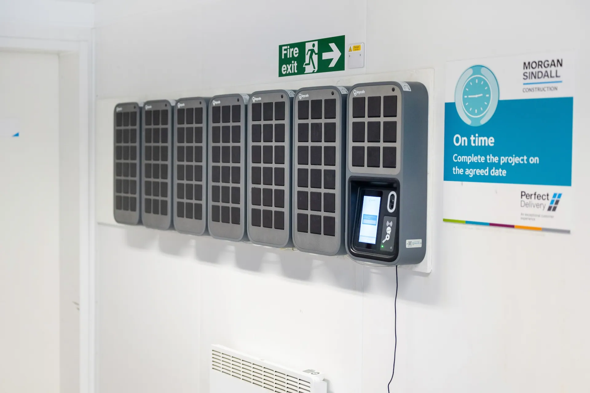 Morgan Sindall's SmartBox setup with one MS5 and six MS5E-18 expansions