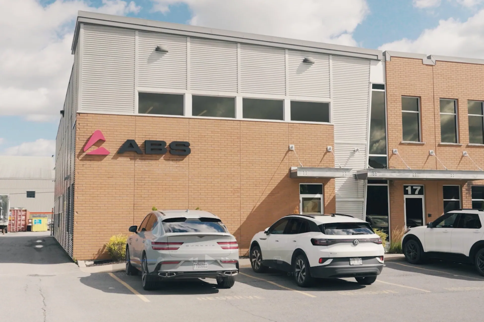 Exterior view of the Groupe ABS facility