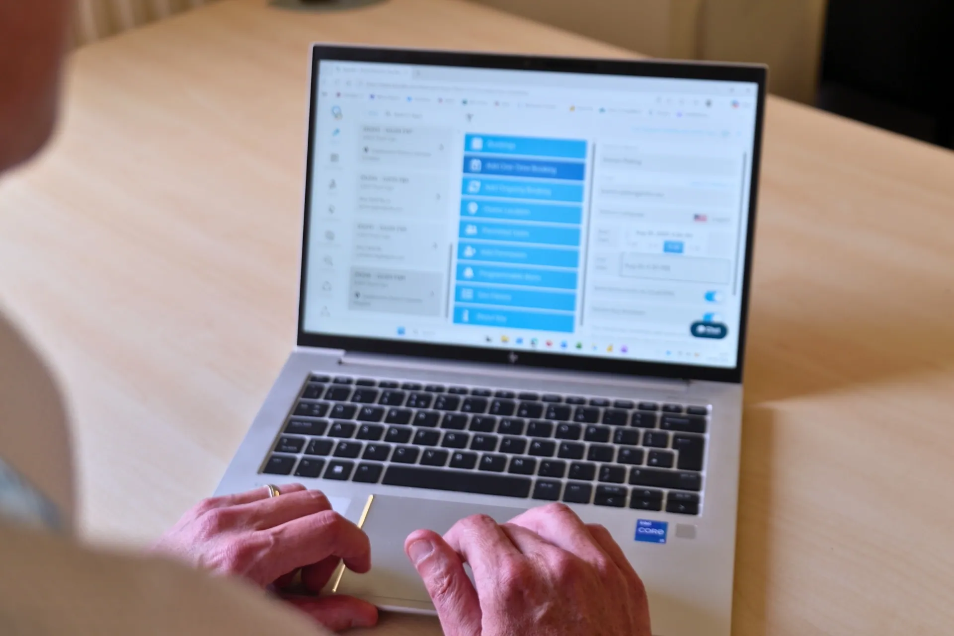 Transport Manager using the Keycafe Desktop App