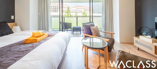 Luxurious Accomodation in Tokyo: How WACLASS Streamlined Access for Its Business Guests Using Keycafe