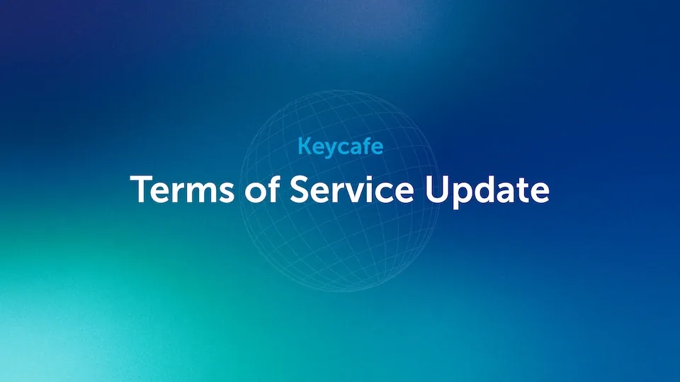 Aggiornamento dei Termini di servizio di Keycafe