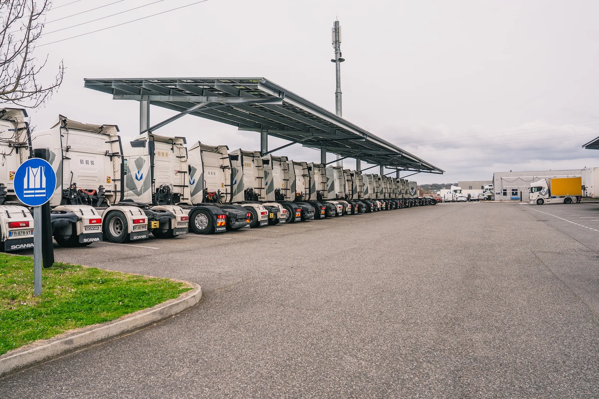 Transports PECH truck fleet
