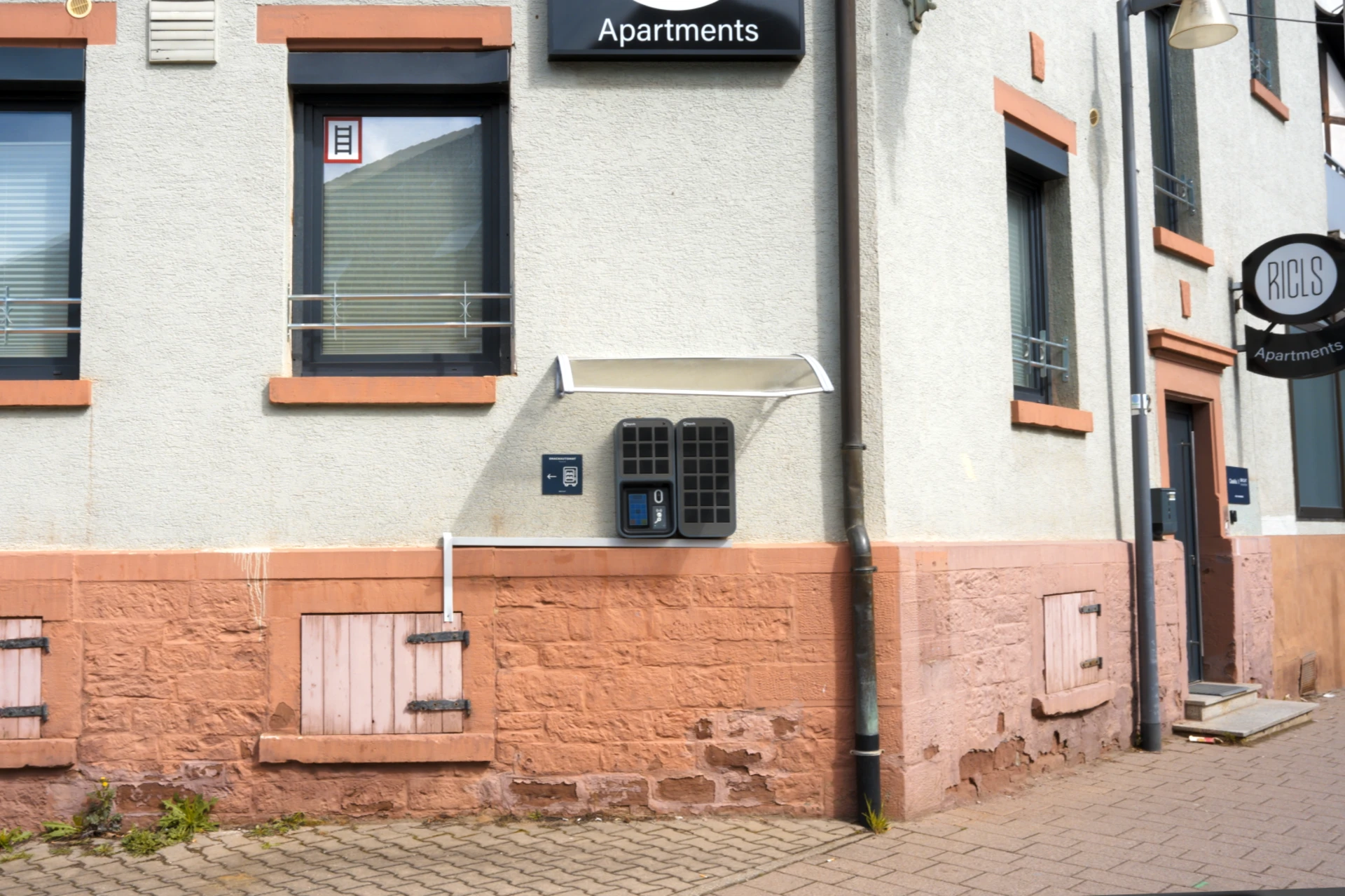 The exterior of a CasaVia property with SmartBoxes installed