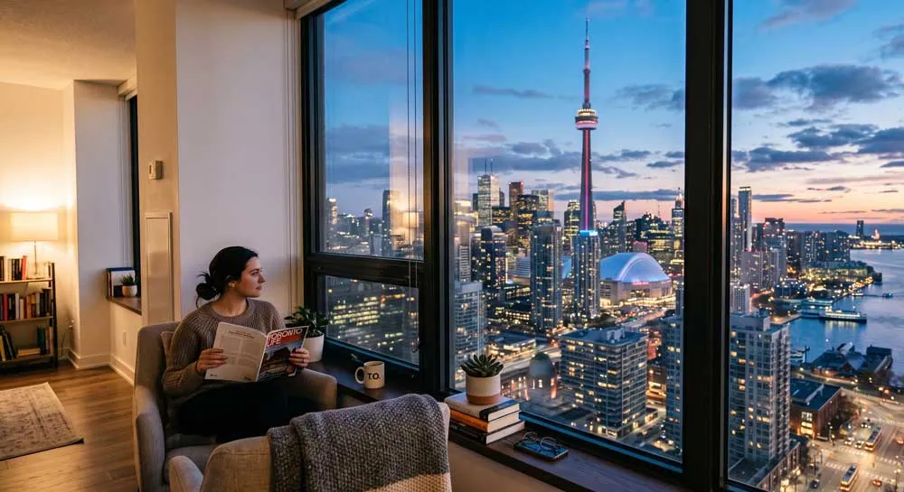 Toronto skyline for STR and property management