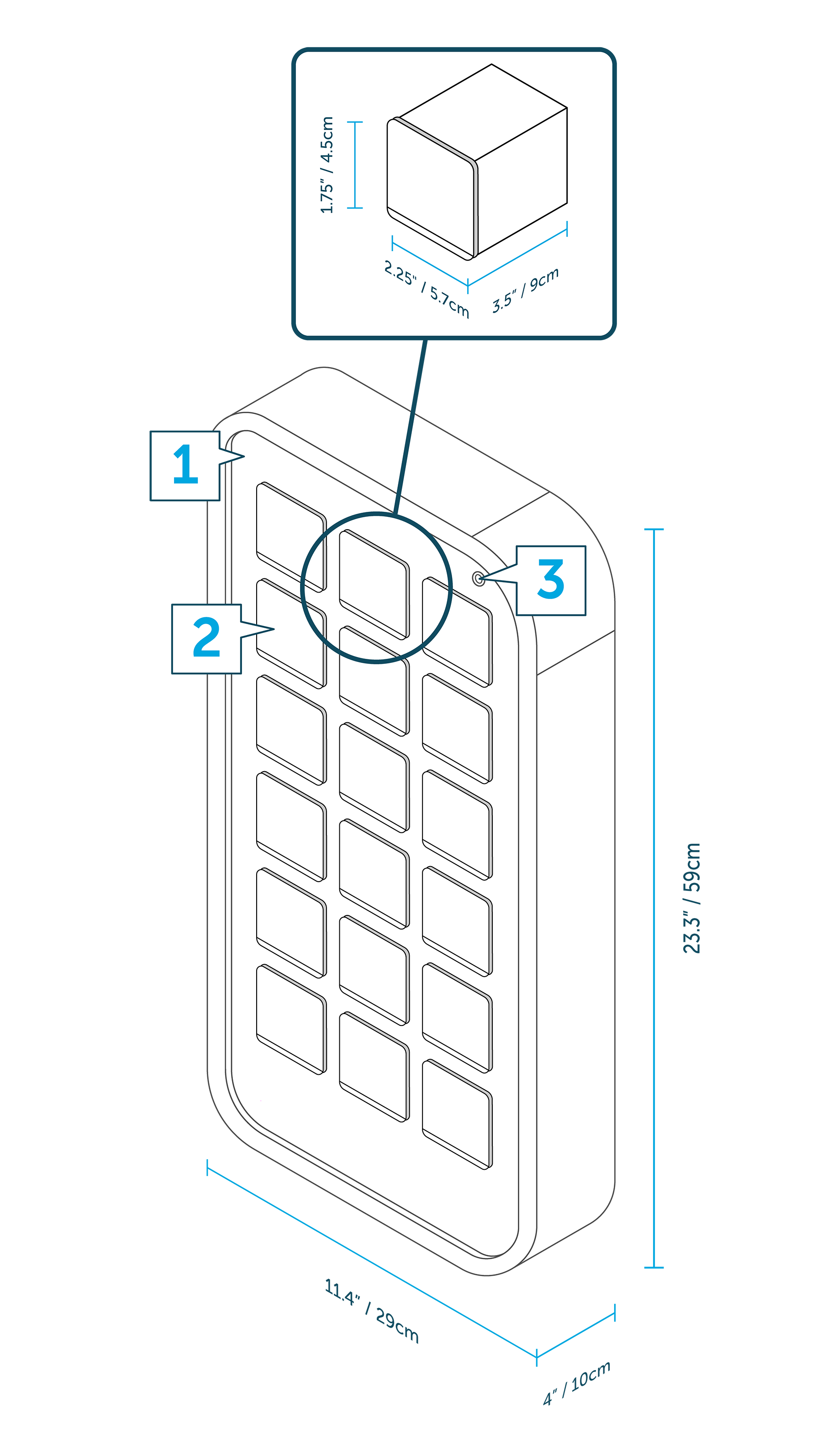 Unidad de expansión MS5E-18