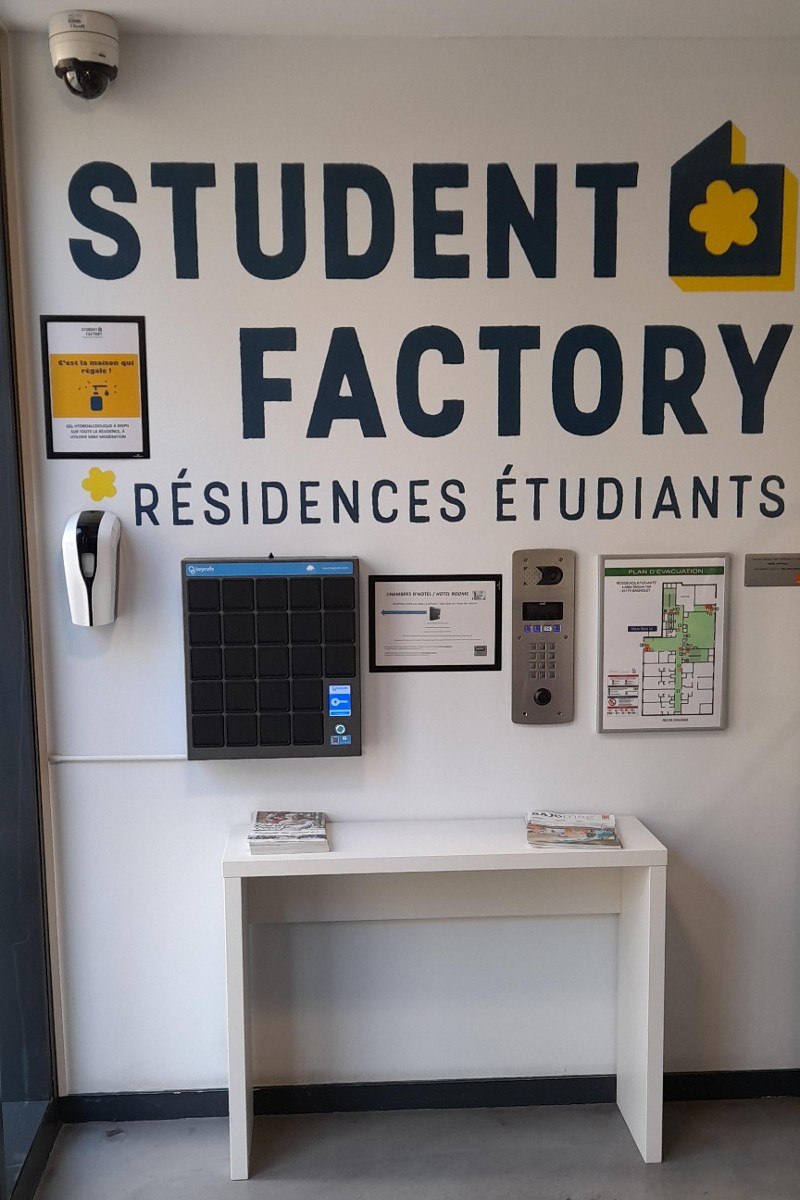 De Student Factory in Parijs-Bagnolet vervangt de nachtdienst door Keycafe