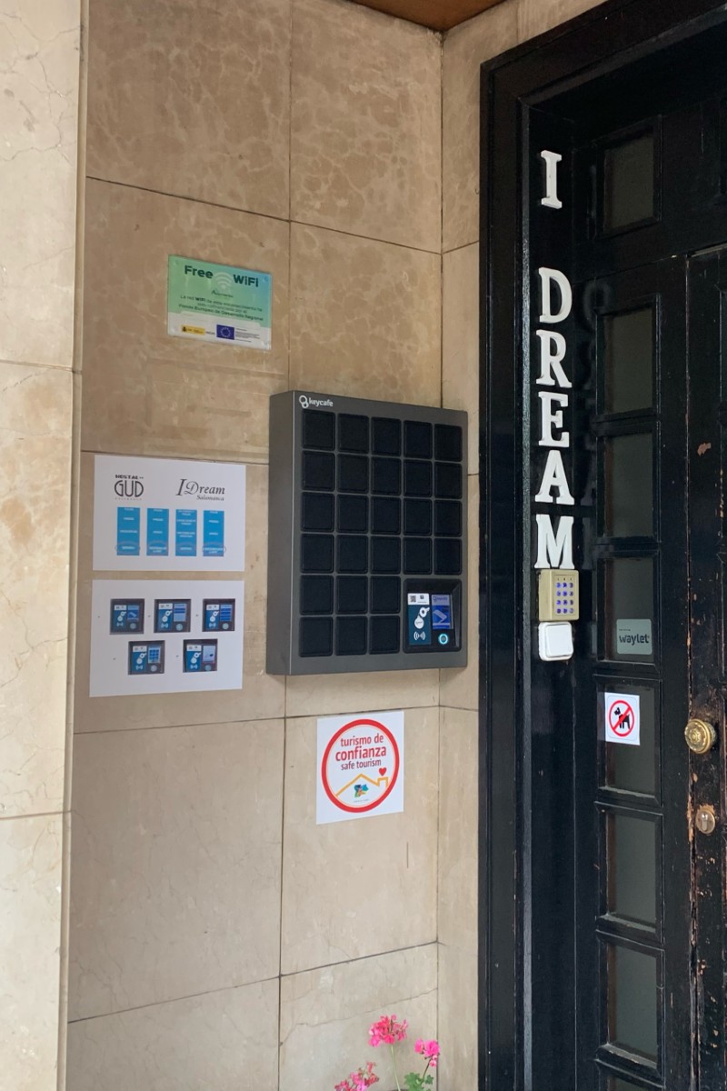 I Dream Hostel Salamanca lança Keycafe Key Management