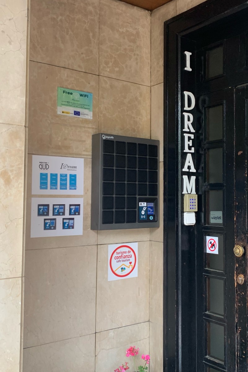 I Dream Hostel Salamanca rolt Keycafe sleutelbeheer uit