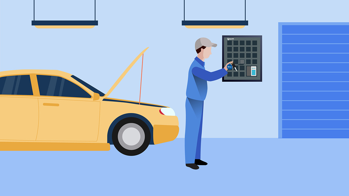自動車修理工場の鍵を管理する最良の方法